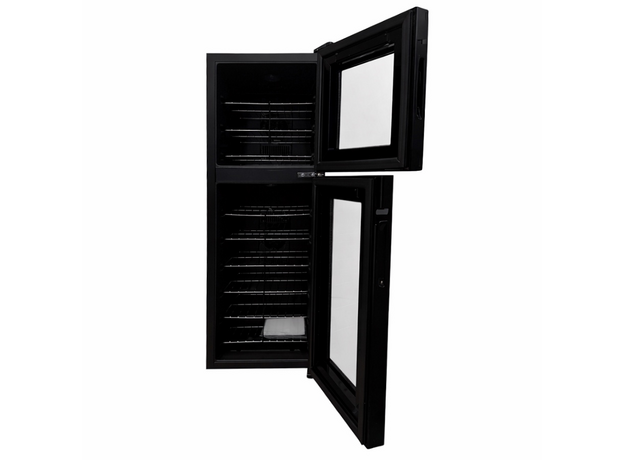 Инкубатор для выведения яиц различных видов рептилий, двухзонный, размер W345хD506хH990 мм