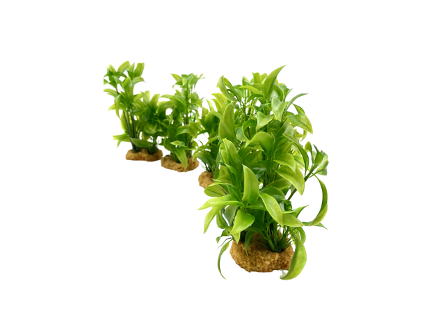 Искусственное растение на подложке (5шт/уп) 8х7х14см