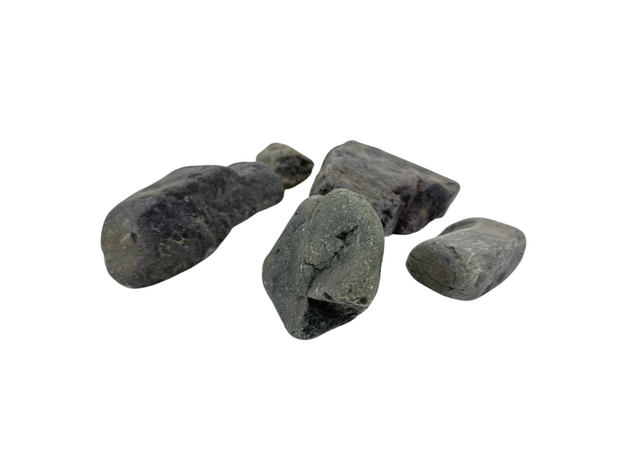 DECOTOP Denali Mix - Натуральный чёрный камень 10-50 см, заказ от 15 кг