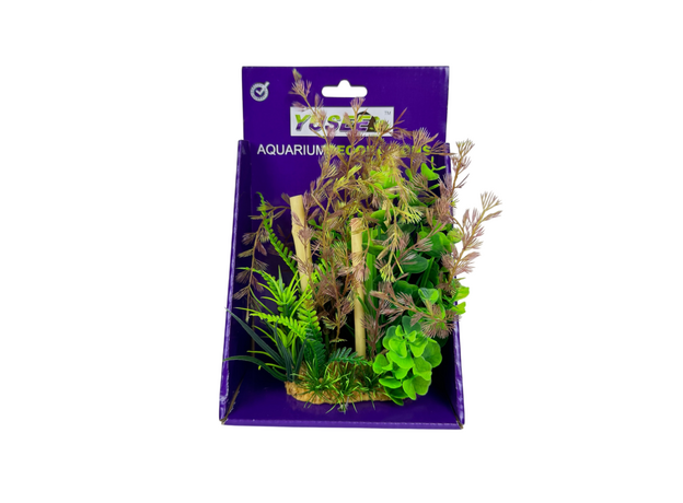 Искусственное растение с бамбуком 20 см, в картонной коробке (YS-60512)