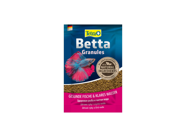 Tetra Betta Granules 5 г (гранулы) корм для петушков