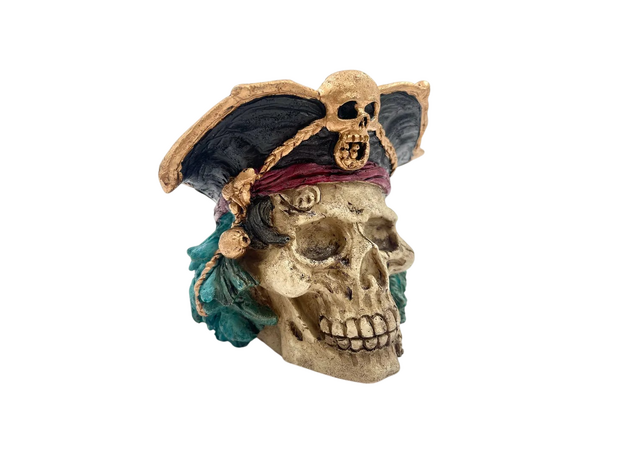 Грот-укрытие Череп капитана пиратов, 14.5х14см