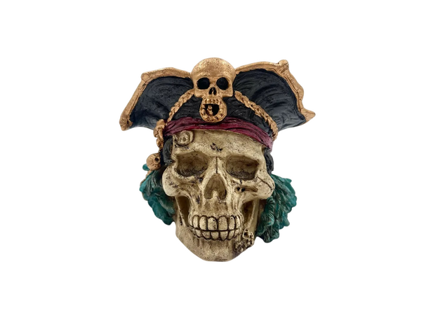 Грот-укрытие Череп капитана пиратов, 14.5х14см