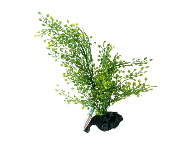 Искусственное растение на подложке Бакопа мелколистная 12х7х32см