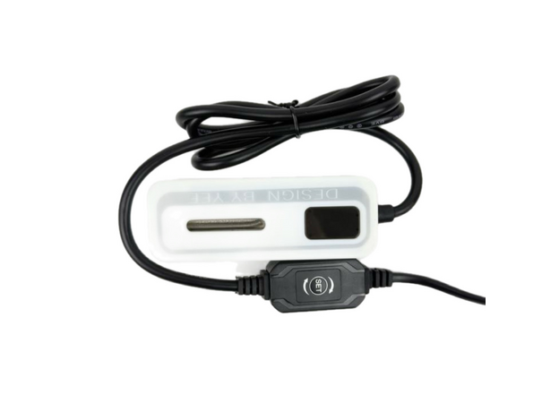 Электронагреватель YEE, 25 Вт, для низкого уровня воды, с внешним контроллером и цифровым дисплеем (Китайская вилка)