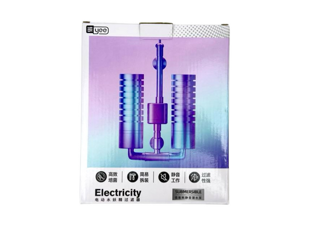 Аэрлифтный фильтр YEE YQS-008 S для аквариума 25-40 см, 5 Вт, электрический