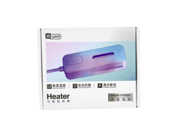 Электронагреватель YEE, 50 Вт, для низкого уровня воды, с внешним контроллером и цифровым дисплеем (Китайская вилка)