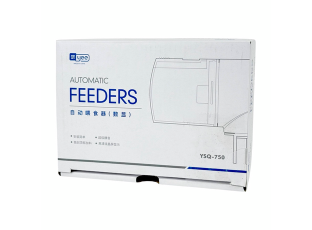 Автокормушка YEE YSQ-750 для аквариума, питание от батареек типа AA