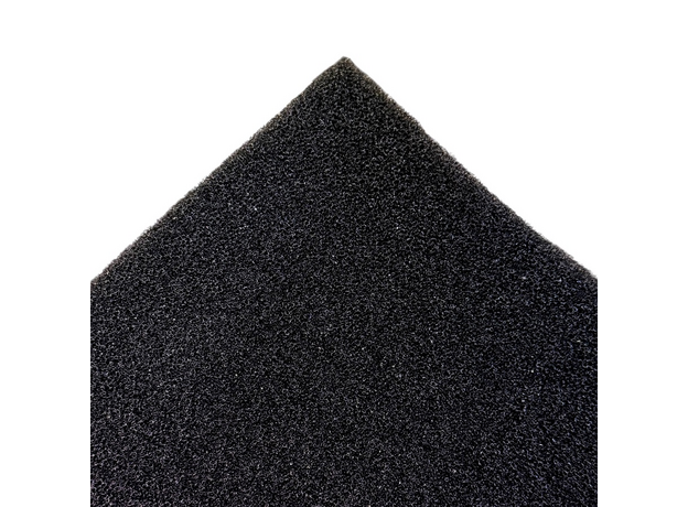 Поролоновая губка фильтровальная для аквариумного фильтра, 50х30х4 см, мелкопористая