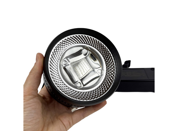 Светильник светодиодный CHERLAM YKD-1134, 35 Вт, из нержавеющей стали, Черный (Китайская вилка)