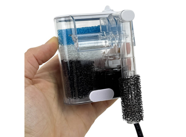 Навесной фильтр Nepal NKD-003, 2.5 Вт, с креплением на одну из боковых стенок (Китайская вилка, USB)