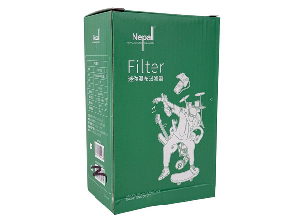 Навесной фильтр Nepal NKD-003, 2.5 Вт, с креплением на одну из боковых стенок (Китайская вилка, USB)