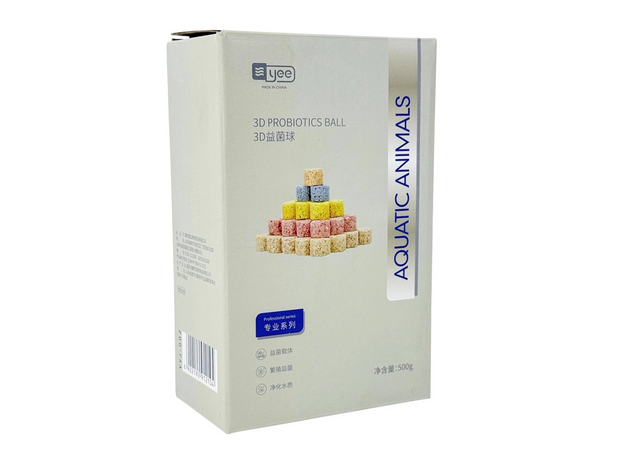 Наполнитель керамический обожженный для аквариумного фильтра 3D, 500 гр