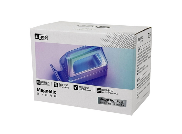 Магнитный скребок YEE для аквариума, со съемным лезвием, S