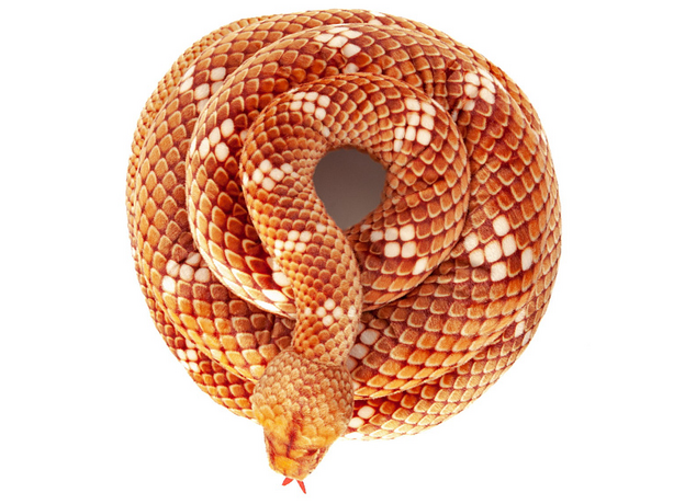 Exoprima Игрушка мягкая "Удав", оранжевая, 280см