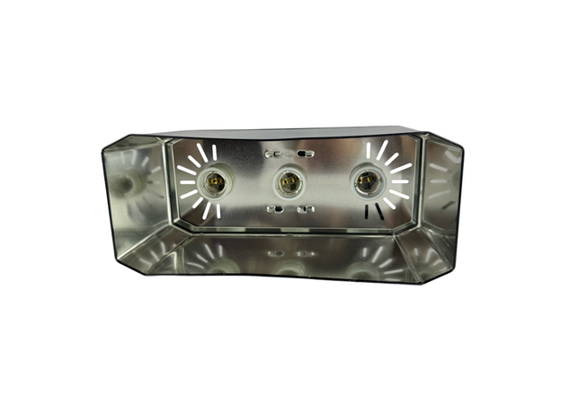Тройной светильник для террариума NJ-53-on/off switch, 600 Вт