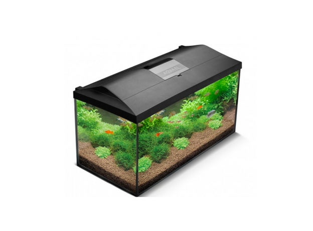 !Аквариум AQUAEL LEDDY SET 80, 105 л, ЧЕРНЫЙ, со светодиодным освещением