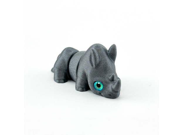 Игрушка подвижная 3D принтер Носорог Рино, цвет в ассортименте (на блистере)