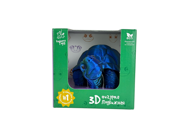 Игрушка подвижная 3D принтер Черепаха Тортилла, цвет в ассортименте