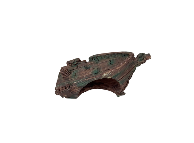 Укрытие NomoyPet Обломки корабля, 120х60х50 мм