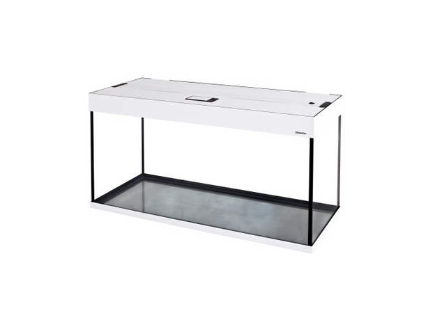 Аквариум П- 200 LUX LED (101х41х56 см) стекло 6/8 мм, белое дерево, 181 л., аквариумный коврик