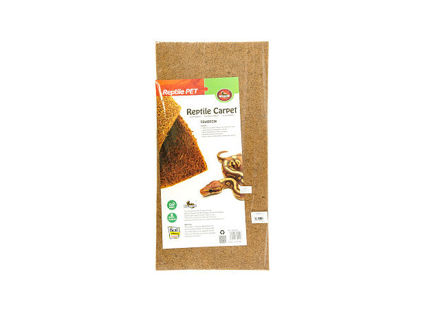 MCLANZOO Коврик кокосовый для террариумов, Coconut fiber mat, 100х50х0.6 см