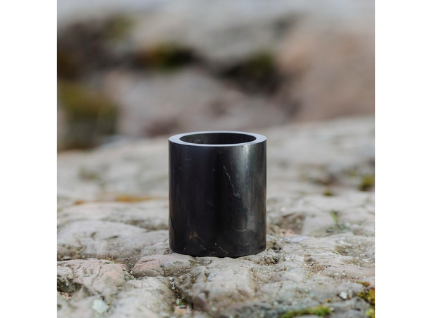 Фигурка Стопка, шунгит