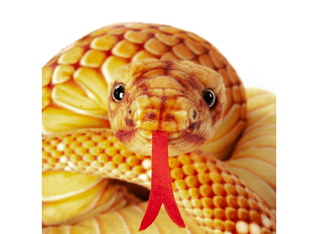 Exoprima Игрушка мягкая "Удав", оранжевая, 280см