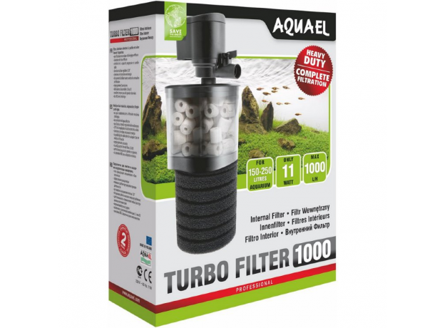 Фильтр внутренний AQUAEL TURBO 1000, 1000 л/ч (150-250 л)