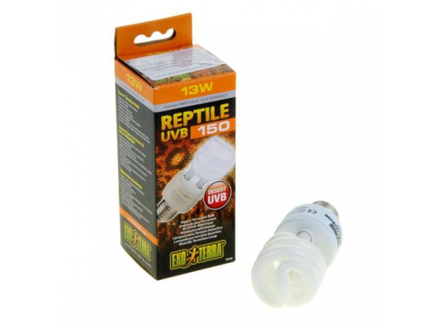 Лампа Exo Terra Reptile UVB150 (Repti Glo 10.0 Compact) 13 Вт