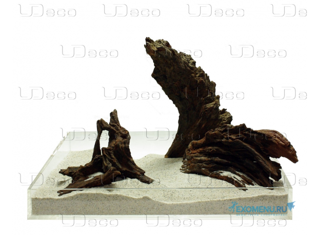 UDeco Iron Driftwood M - натуральная коряга "Железная" для оформления аквариумов и террариумов