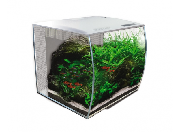 !Аквариум Fluval Flex с изогнутым стеклом 34 л, белый