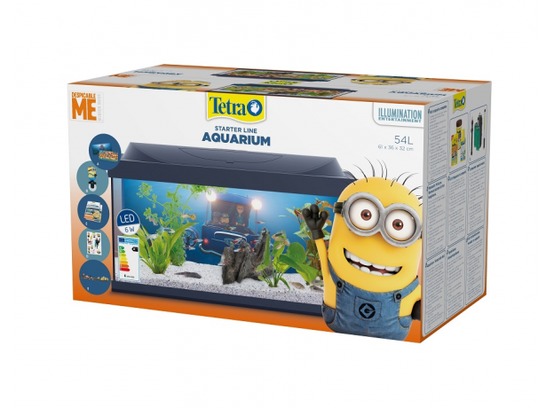 Аквариум Tetra Starter Line LED MINIONS 54 л.