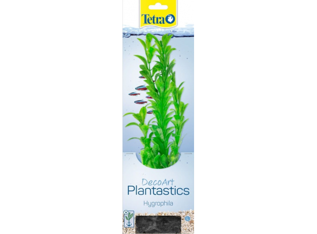 Растение аквариумное Tetra Hygrophila L с утяжелителем, 30 см