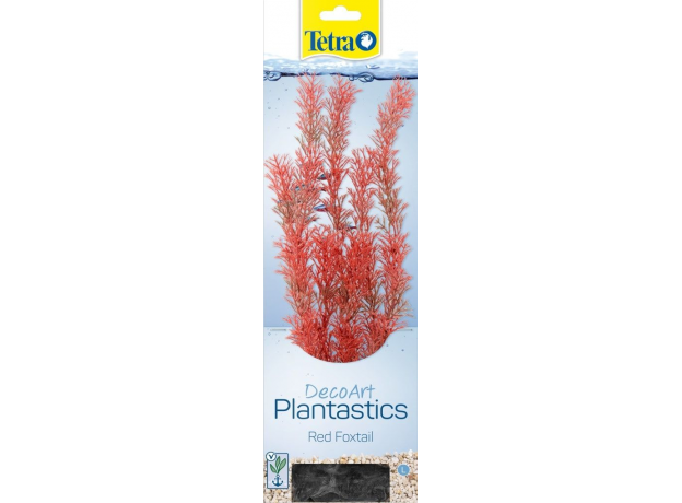 Растение аквариумное Tetra Red Foxtail L с утяжелителем, 30 см