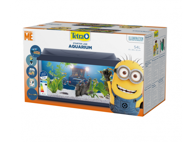 Аквариум Tetra Starter Line LED MINIONS 54 л.