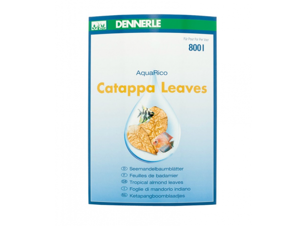 Листья миндального дерева Dennerle Catappa Leaves, 8 шт