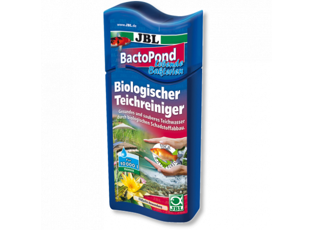 JBL BactoPond - Средство для биологической очистки прудовой воды, 500 мл на 10000 литров воды