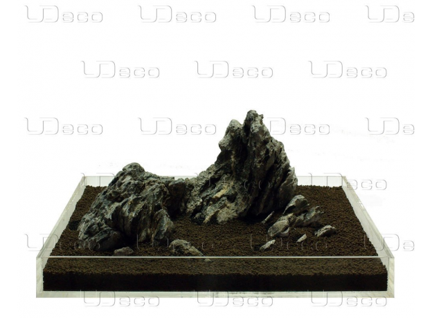 UDeco Mini Landscape MIX SET 12 - Натуральный камень "Мини-ландшафт" для оформления аквариумов и террариумов, упаковка 12 кг.