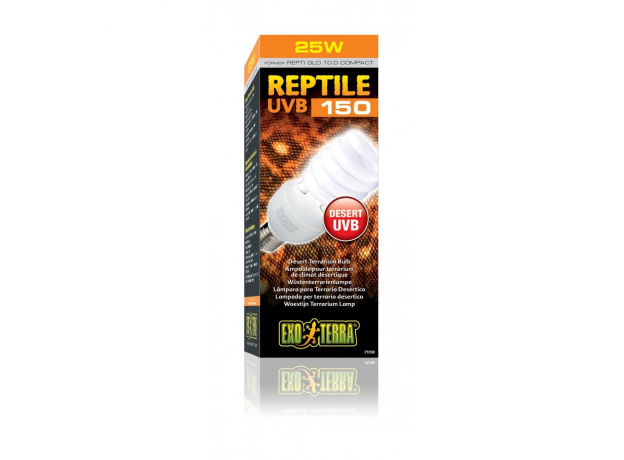 Лампа Exo Terra Reptile UVB150 (Repti Glo 10.0 Compact) 25 Вт