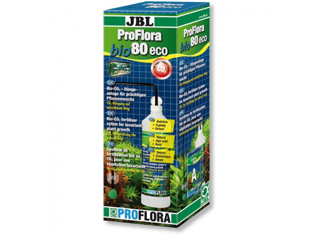 Bio-CO2 система JBL ProFlora bio80 eco 2 экономичная для аквариумов 30-80 л