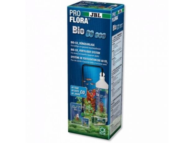 Bio-CO2 система JBL ProFlora bio80 eco 2 экономичная для аквариумов 30-80 л