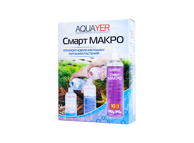 Набор удобрений AQUAYER Удо Ермолаева МАКРО+, 250 мл