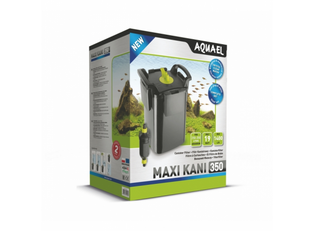 Фильтр внешний AQUAEL MAXI KANI 350, 1400 л/ч, (250-350 л)