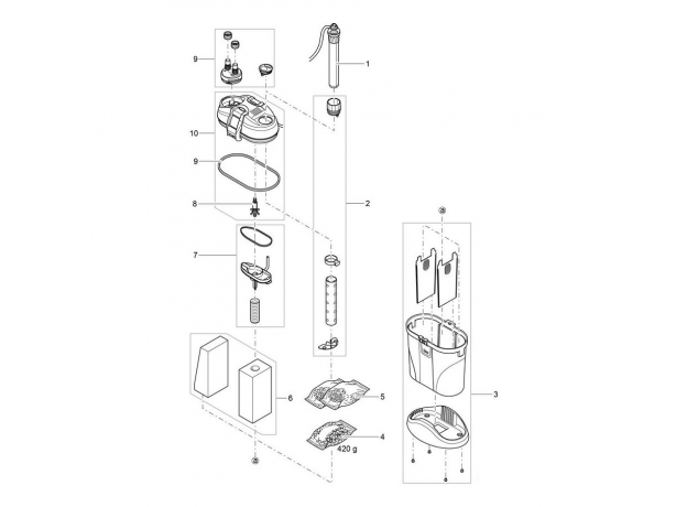 Фильтр внешний Oase FiltoSmart 100