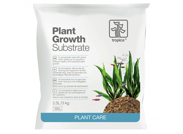 Питательный грунт Tropica Substrate 2,5 л, (3 кг) для аквариумов до 85 литров