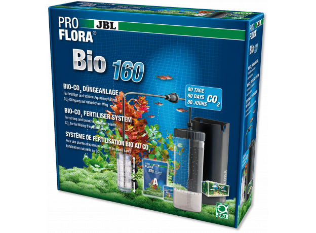 Bio-CO2 система JBL ProFlora bio160 2 с расширяемым диффузором для аквариумов 50-160 л