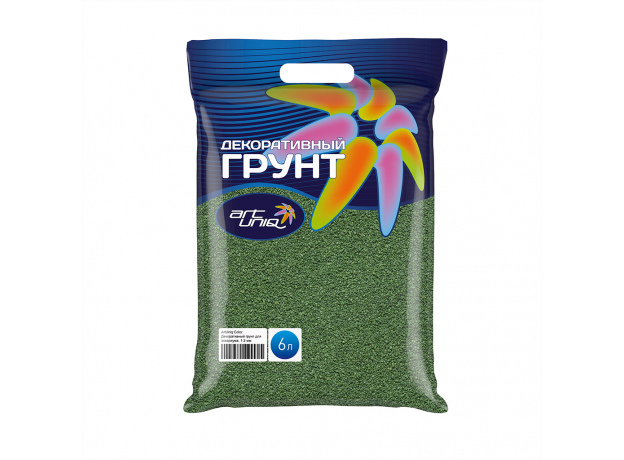 !ArtUniq Color Marsh - Декоративный грунт для аквариума "Болотный", 1-2 мм, 9 кг, 6 л