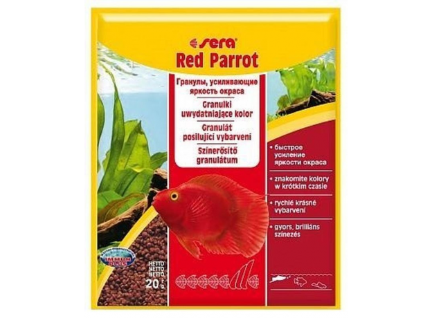 Корм для красных попугаев Sera RED PARROT 20 г (пакетик)