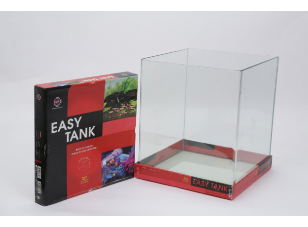 Аквариум UpAqua Easy Tank S 30, 31 л, с изогнутой передней стенкой из обычного стекла, 30х30х35 см